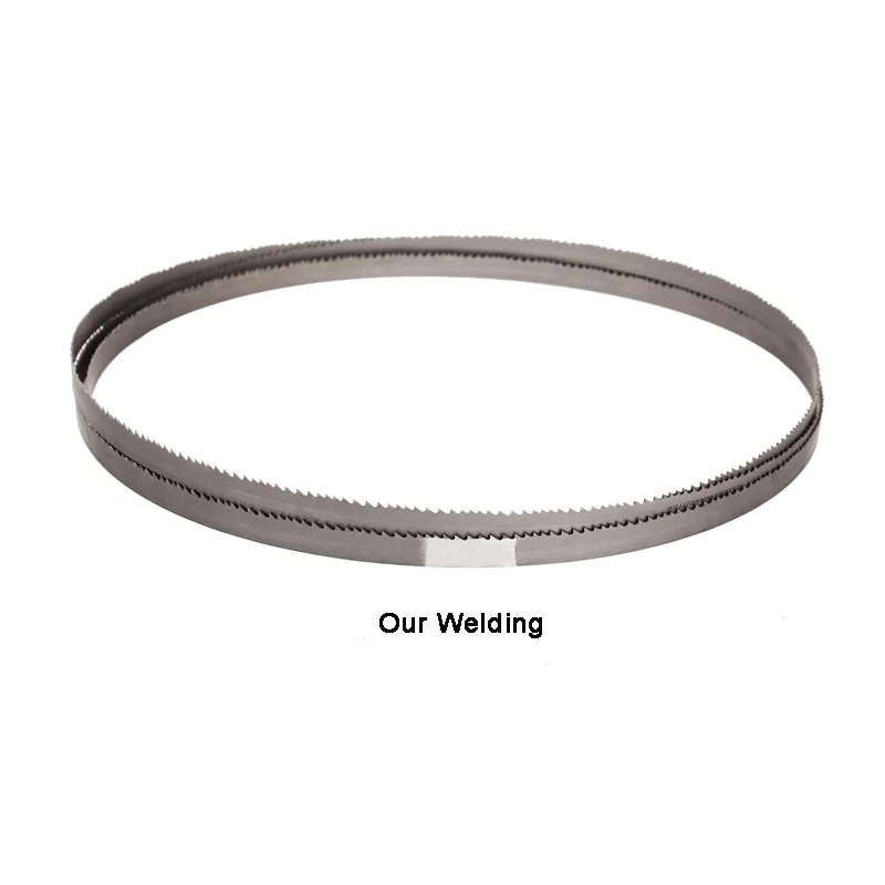 도매 3 조각 밴드 톱 블레이드 64.5 "X 1/2" X 0.025 "X 14tpi 또는 1638*13*0.65mm M42 금속 절단 용 Bi-Metal 밴드 톱날