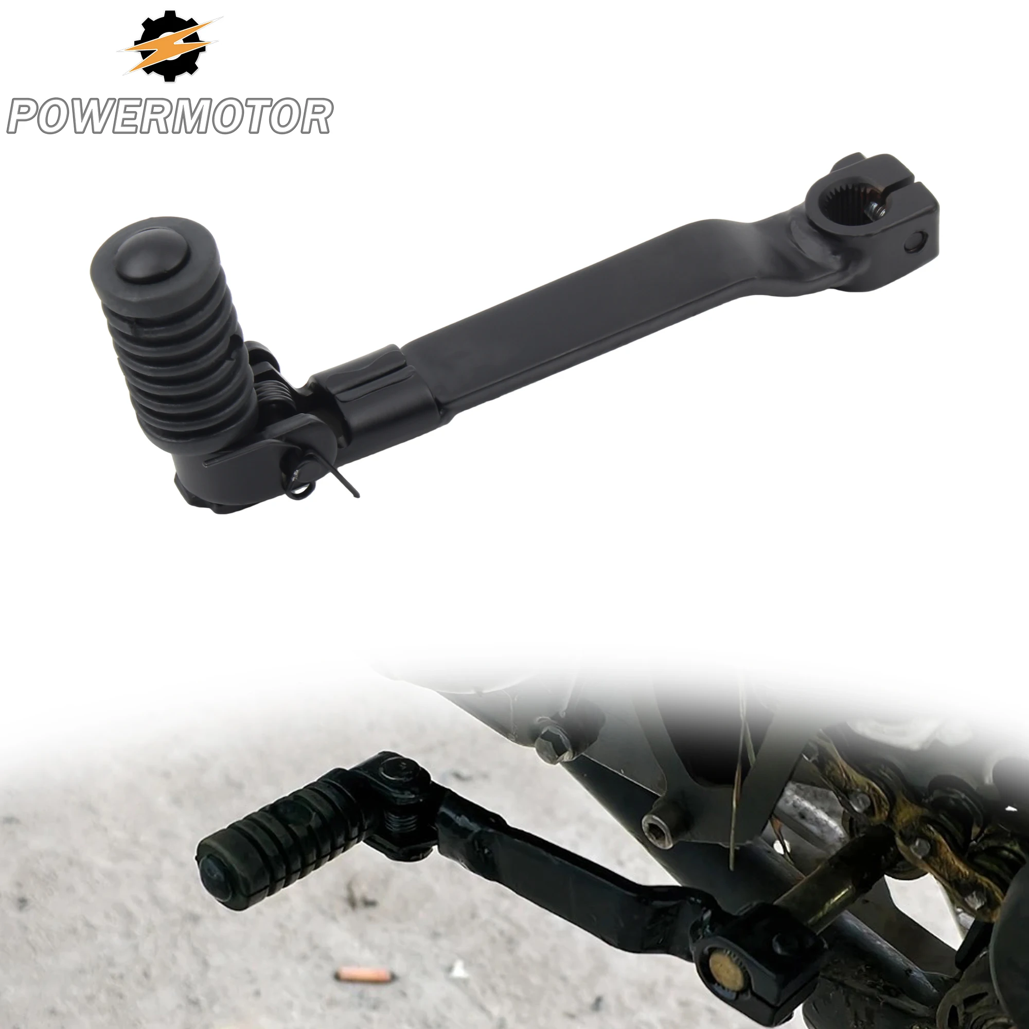 Palanca de Cambios Plegable para Motos de 50cc-160cc, Modificada para YCF GPX SSR YX Lifan KAYO Honda ATV Quad DirtBike Motocross Scooter