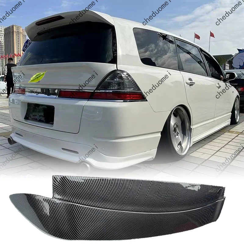 

Suitable for 2005-2008 Honda Odyssey RB1 100% Real Carbon Fiber Highquality Rear Spoiler Trunk Lid Diffuser Original Vehicle
