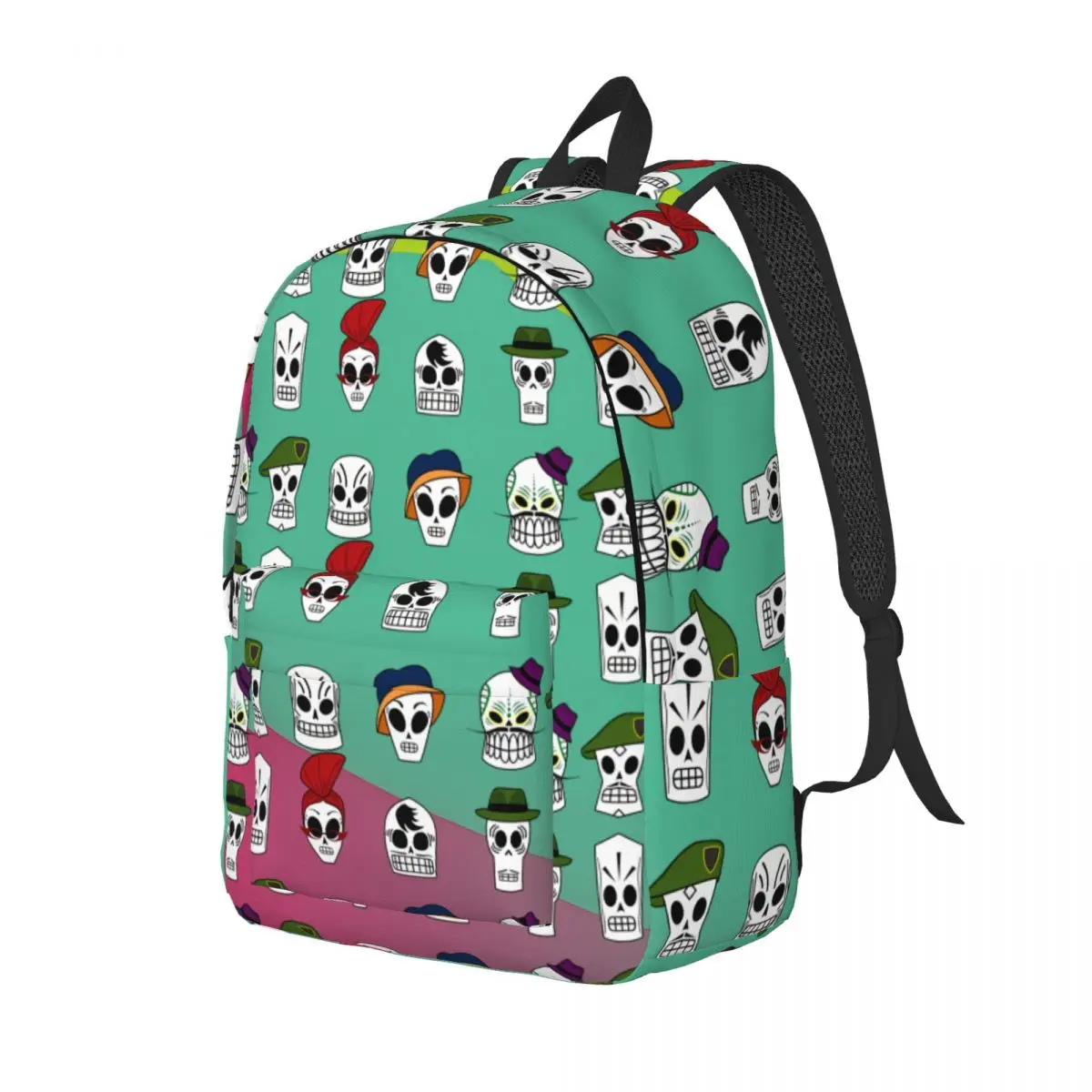 Fashionable Different Style Schoolbag Journey Multi Compartment G-Grim Fandango Girl Boy College Bag Birthday Gift