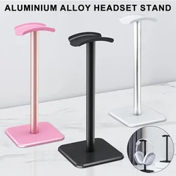 Aluminium Alloy Headphone Stand Holder Space Saving Gaming Headset Stand Rack Desktop Organizer Display Earphone Hanger Bracket