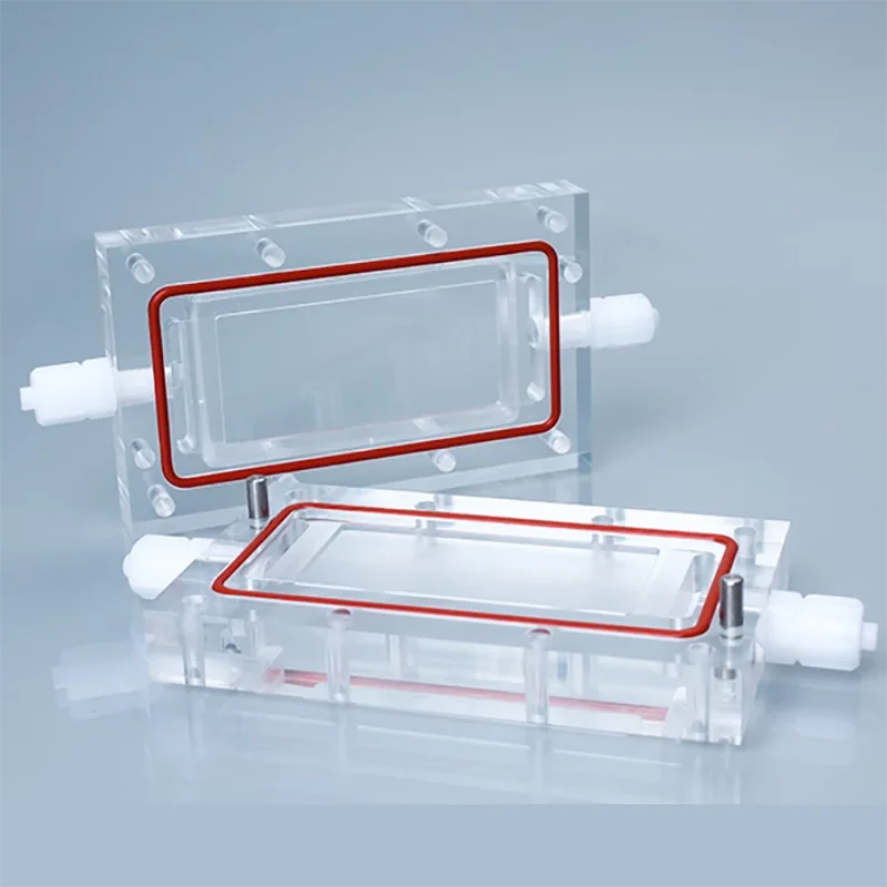 Membrane filtration reactor sewage treatment device water circulation can clamp proton ion exchange membrane