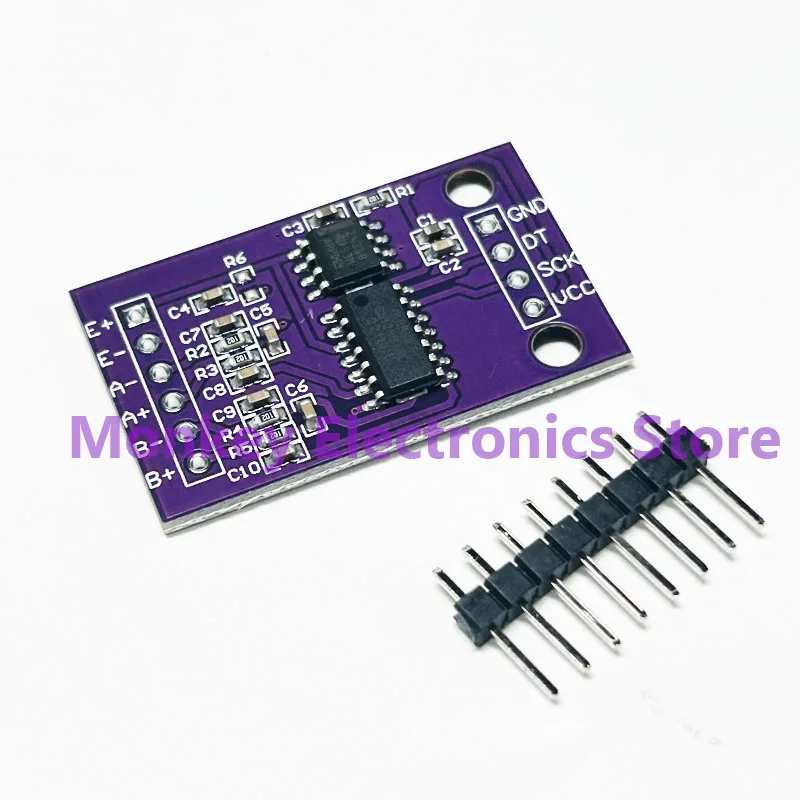 CS1238 24-bit ADC module board TL431 external reference chip dual-channel weighing sensing 24bit