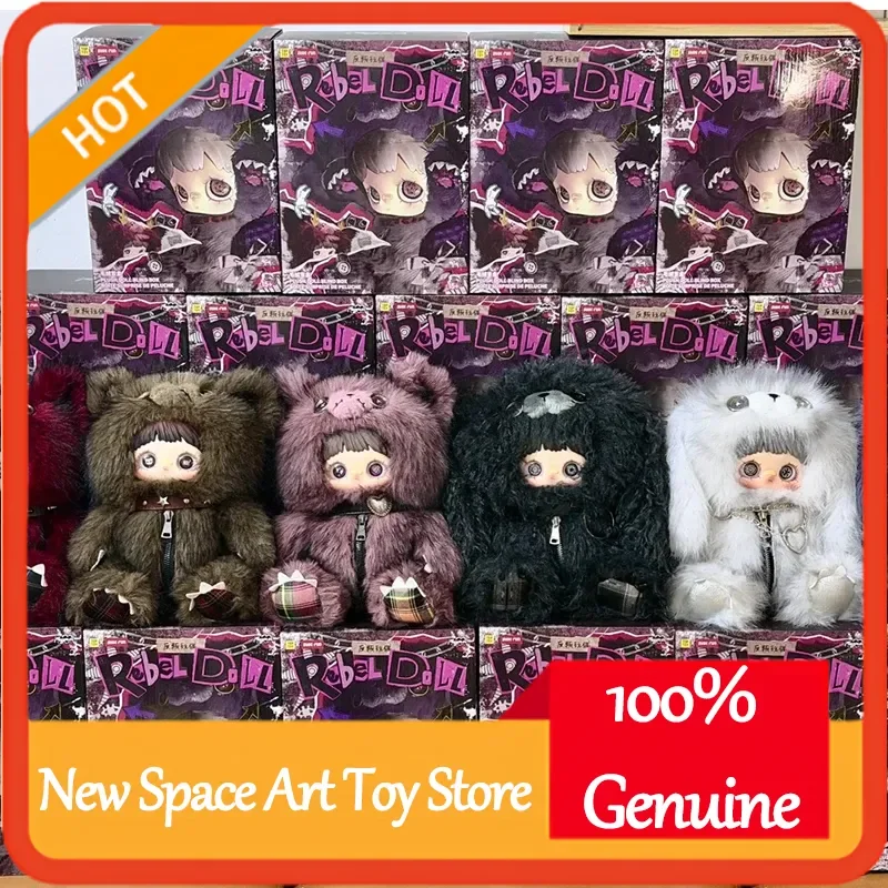 

Оригинальный рюкзак Maymei из серии кукол Rebel Doll, виниловая кукла, сумка-сюрприз, пушистая сумка в стиле Лолита, рюкзак через плечо для девочек, подарок на день рождения, в наличии