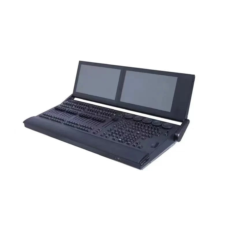 1-delig met flightcase Dubbel scherm MA3 onPC compacte XT dmx-console led-podiumlichtcontroller - afbeelding 2