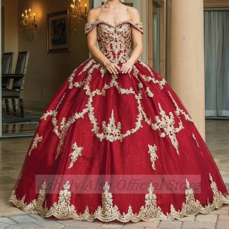 Elegante vino rosso blu abiti Quinceanera abito da ballo in pizzo Applique Prom Occasion Dress Custom Made Women Party Vestidos De Novia