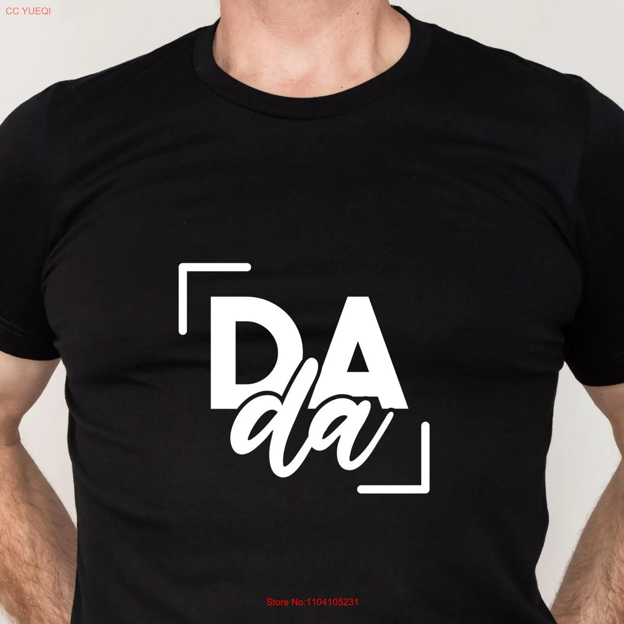 Dada T Shirt s for Dad Cool Father's Day Father Life Grandpa long or short sleeves