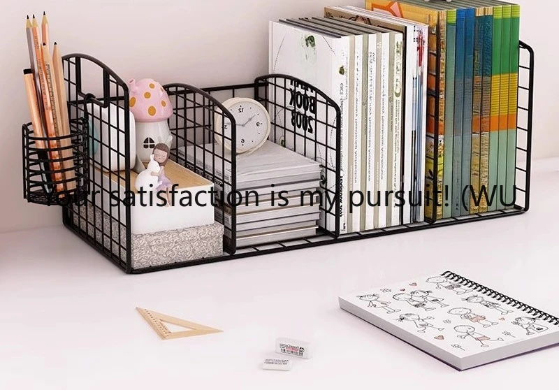 

Simple bookshelf, table shelf, office desktop, small storage cabinet next to desk