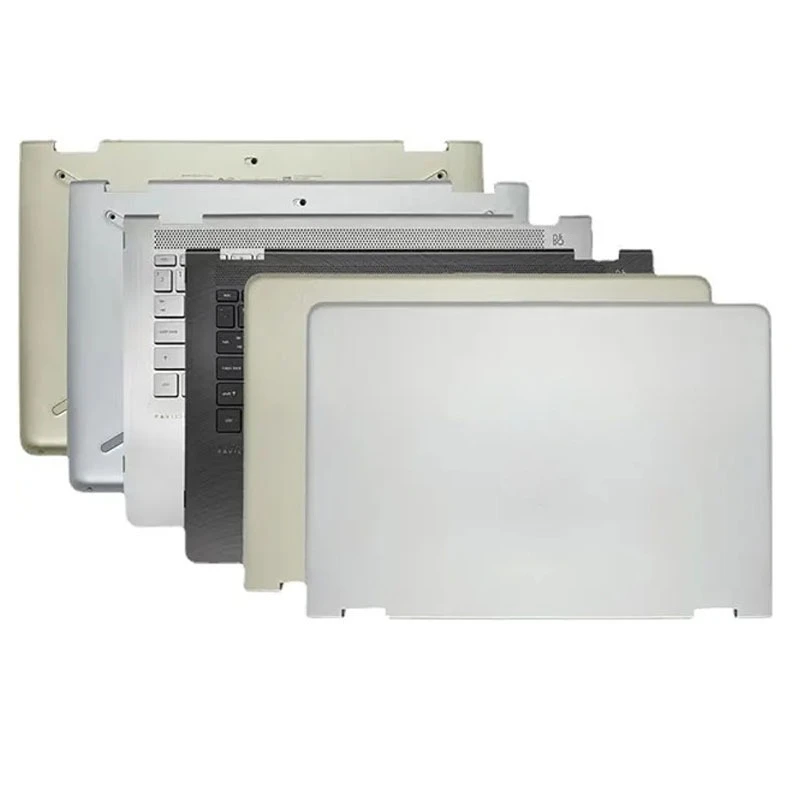 

New For Pavilion X360 14-BA 14M-BA TPN-W125 LCD Back Cover Bottom Cover Top Bottom Cover Touch free 14 inch Palmrest Keyboard