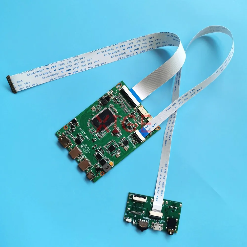 

For LP125WH2-SPM1/SPT1/TPB1/TPH1 Mini-HDMI Laptop Matrix 2TYPE-C 12.5" 1366x768 EDP 30-Pin LCD Controller Driver Board DIY Kit