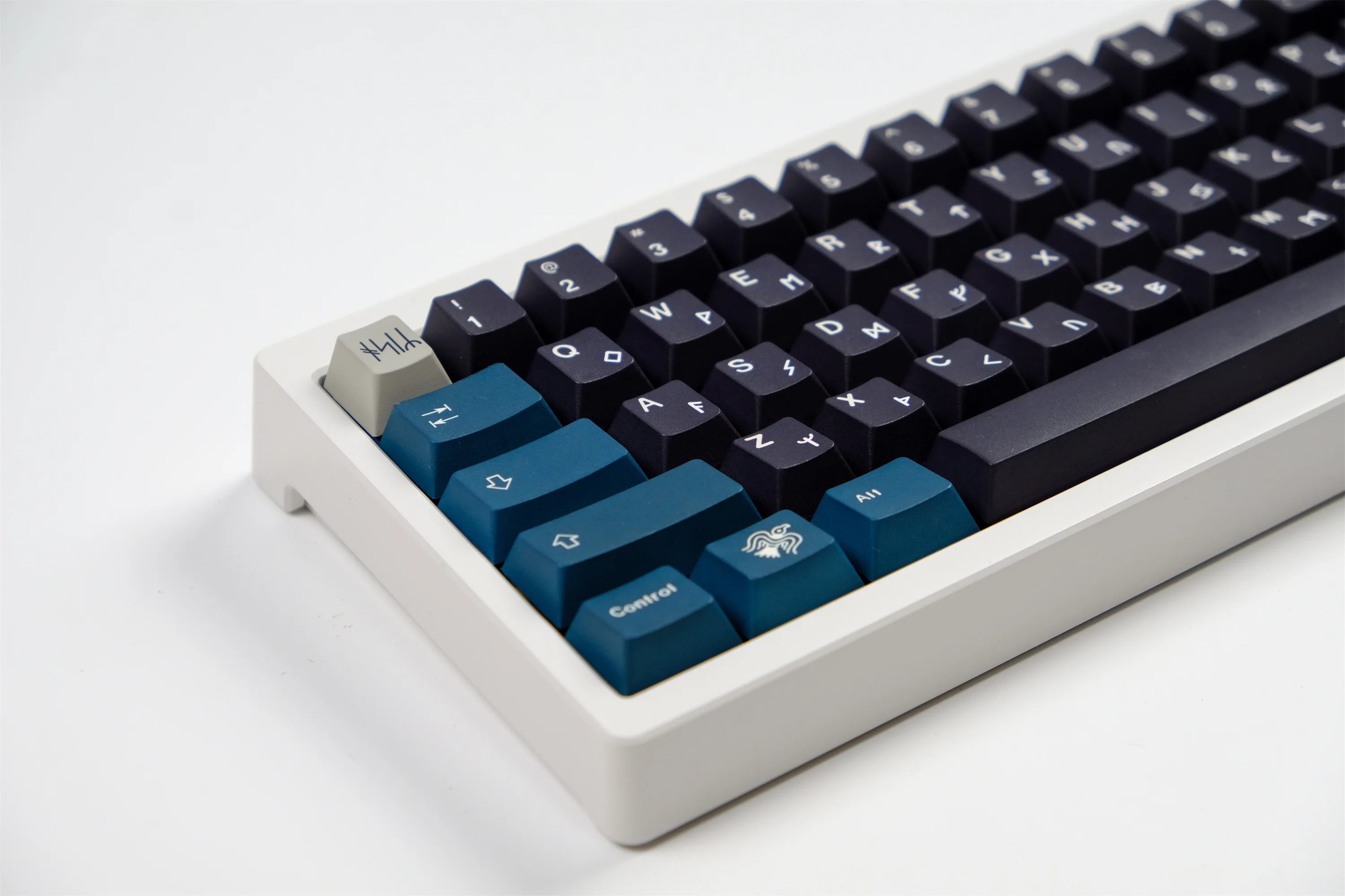 GMK North-tecla PBT para teclado mecánico, accesorio con 129 teclas, perfil de cereza, DYE-SUB, personalizado