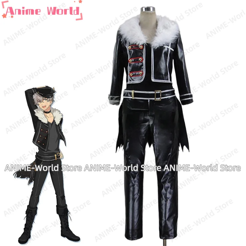 

《Cutome Made》Аниме-ансамбль Stars Rebellious and Wicked Idol Unit UNDEAD Косплей Костюм Хэллоуин Карнавальная вечеринка