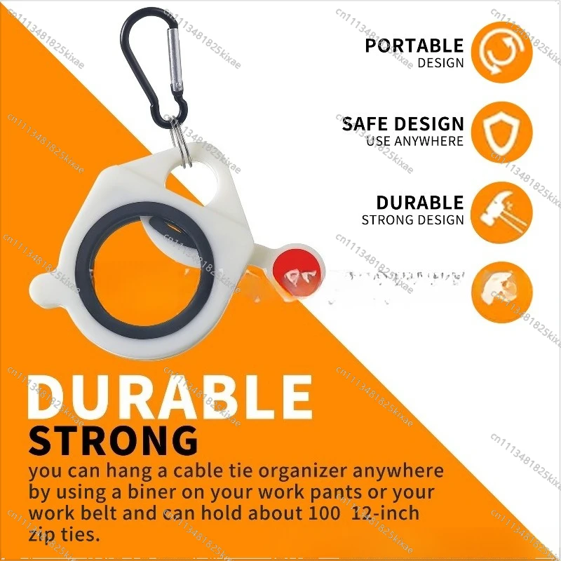 For Cable Tie Storage Device, Portable Hardware Tool Storage, Finishing Goods, Fluorescent Storage Device - view 3
