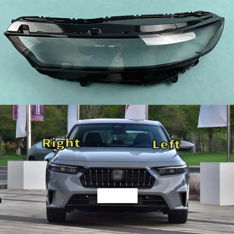 

For Honda Accord Inspire 2023 Headlight Cover Lens Transparent Lamp Shell Lampcover Plexiglass Replace The Original Lampshade
