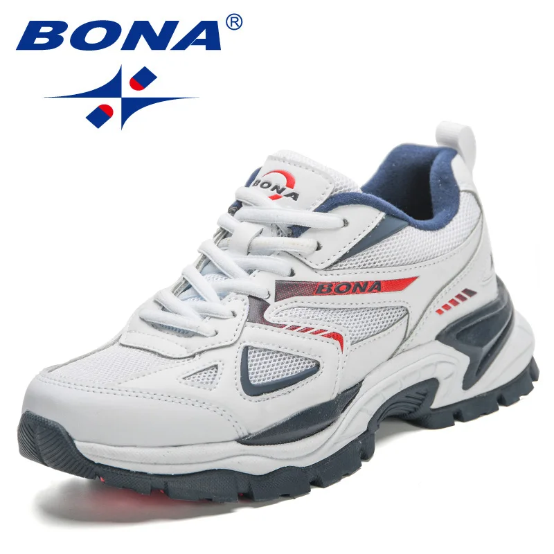 BONA 2023 New Designers  Fashion Outdoor Jogging Sneaker Classic Walking Footwear Popular Running Shoes  Sports Mansculin