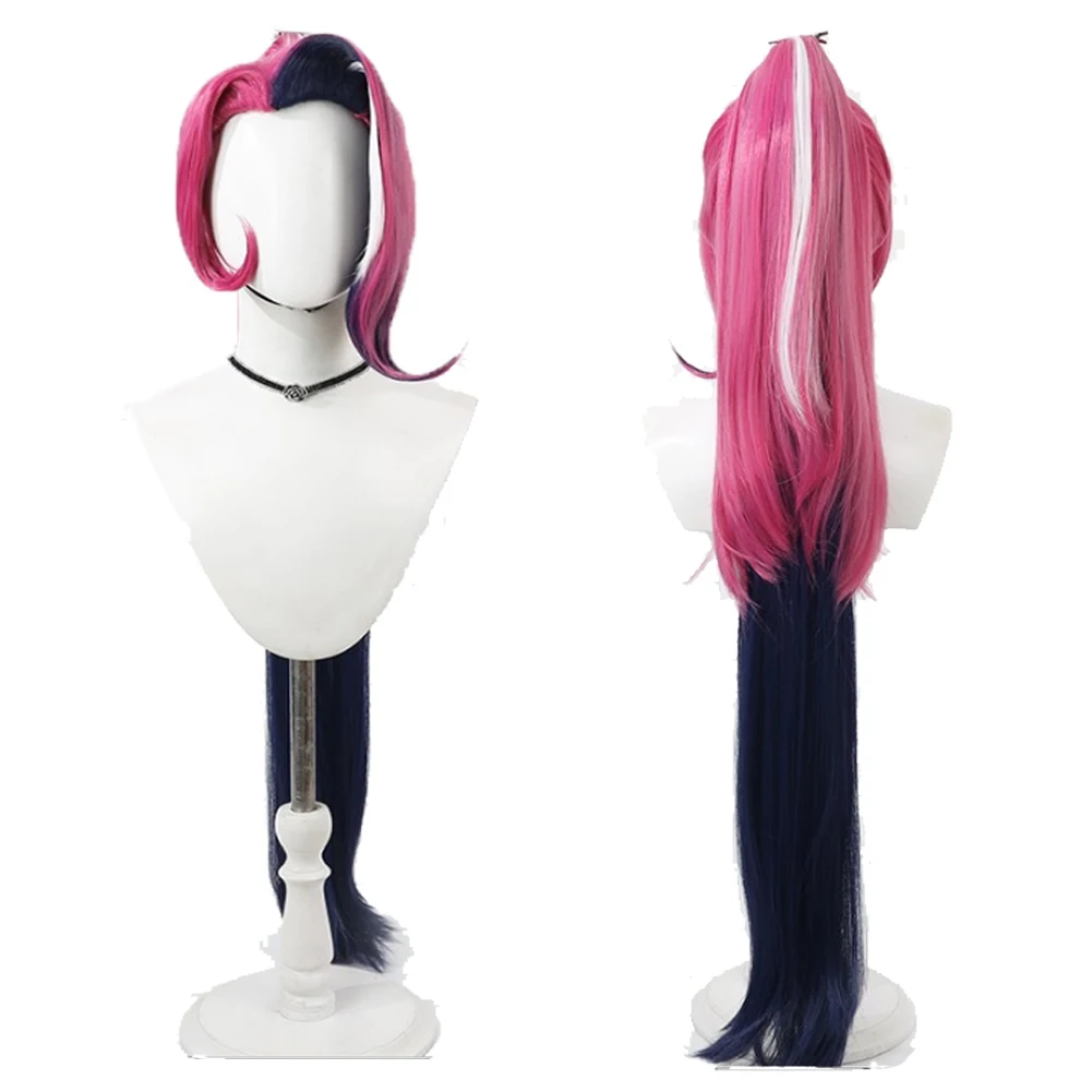 تلفزيون الجحيم نان تأثيري المخملية الباروكات هالوين حفلة لعب الأدوار وتتسابق البدلة اكسسوارات النساء الشعر كرنفال لعب الأدوار زي الدعائم #5