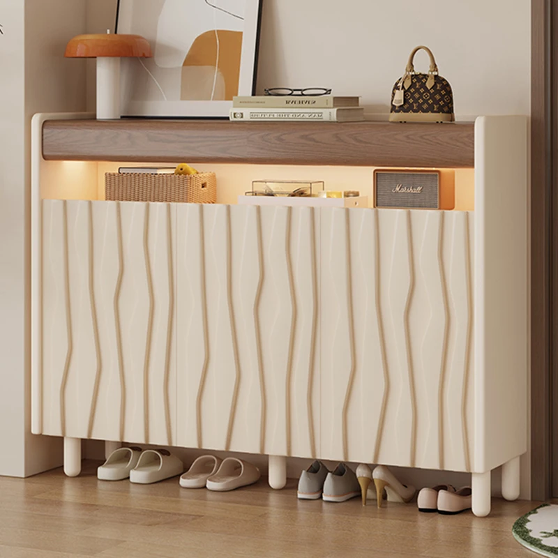 

Designer Luxury Shoe Cabinet Entrance Hall Living Room Organizer Storage Display Shoe Shelf Box Gabinete Shoemakers Furniture