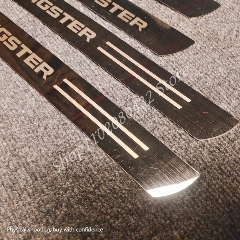 FOR DACIA BIGSTER 2024-2025 Stainless Sticker Door Sill Scuff Plate Guards Threshold Pedal Trim Car Accessories view 4