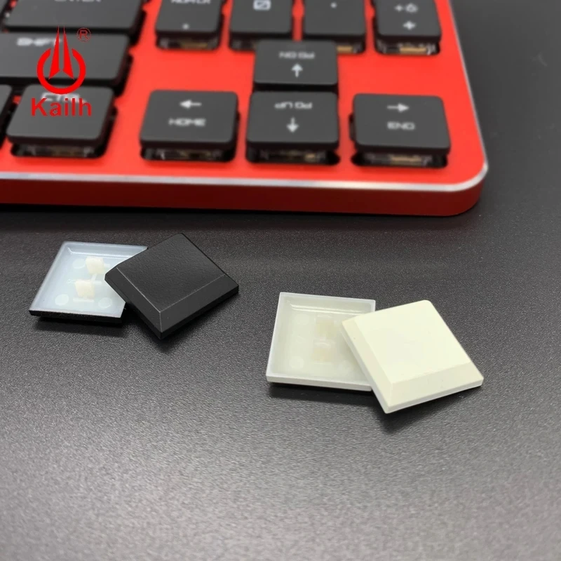 10/30/50PCS Kailh Choc Low Profile Keycaps for Kailh 1350 Choc Switches Mechanical Keyboard Ultra Thin Black White Transparent