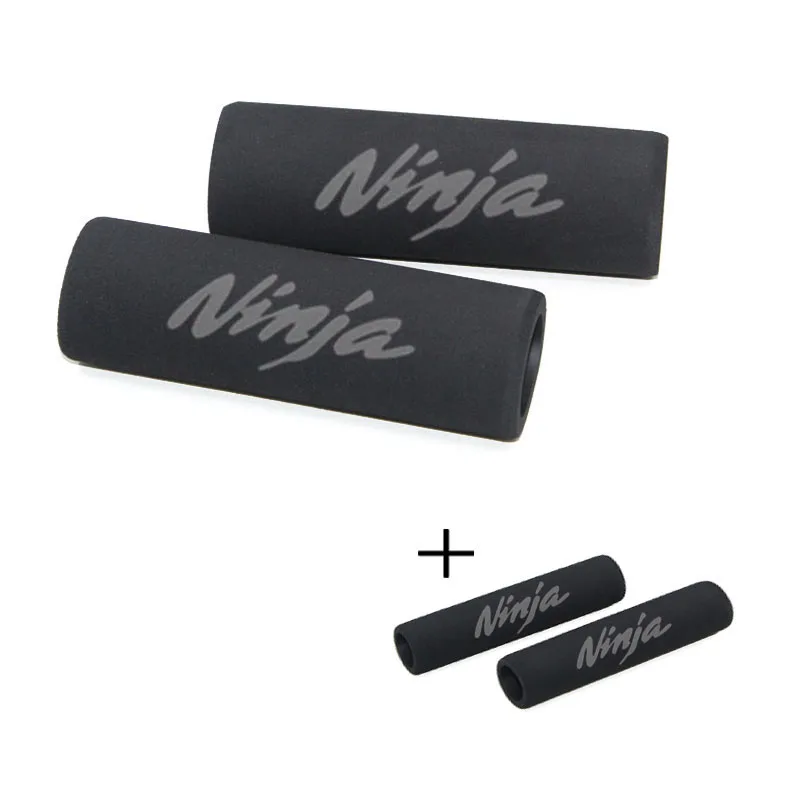 

For Kawasaki NINJA 250 300 400 500 650 1000/SX Universal Motorcycle 7/8" Anti-slip Handlebar Protector Hand Grip Sponge Cover