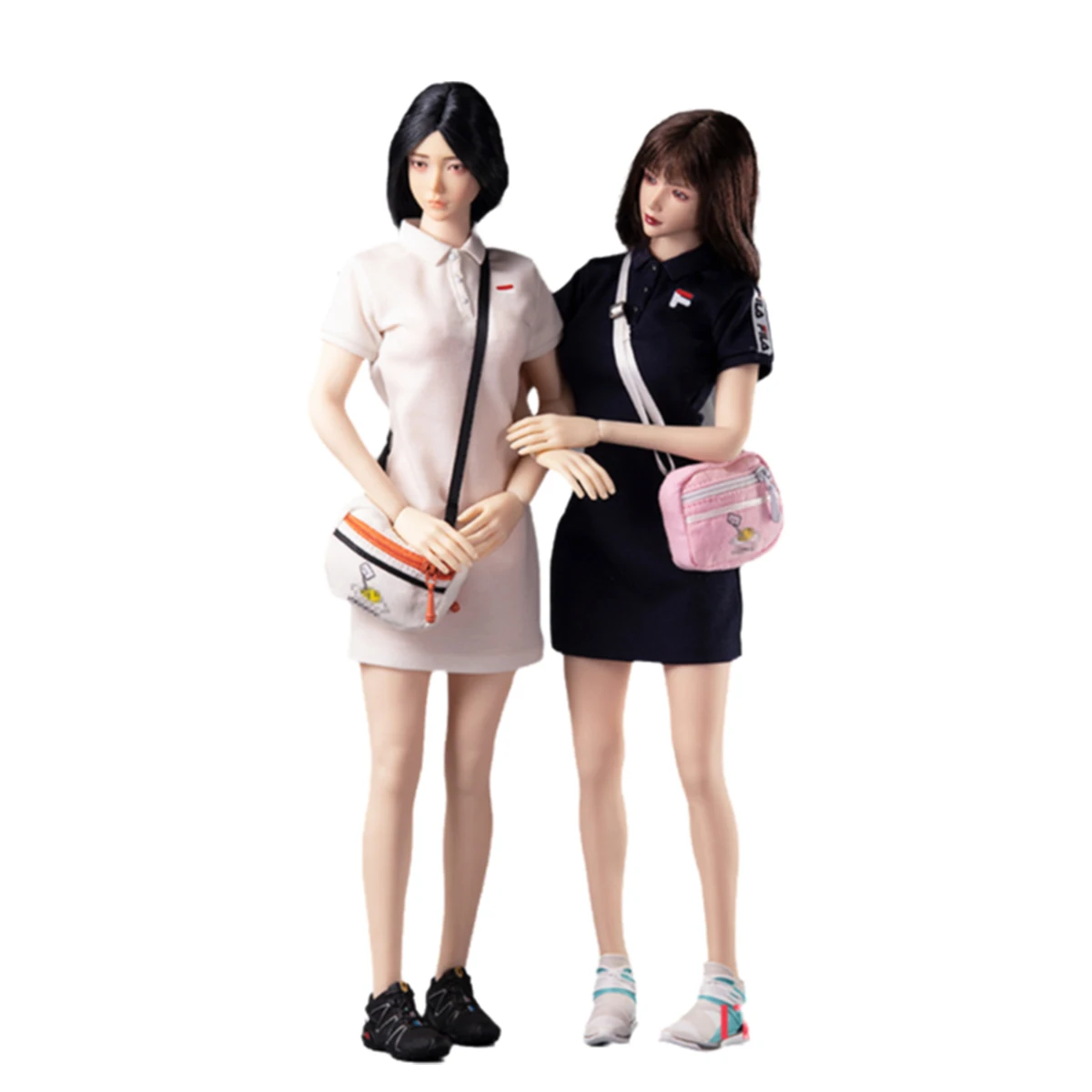 

HiPlay NCCTOYS 1/6 Scale Figure Doll Clothes: Black Polo Collar Dress For 12-inch Collectible CCN6025C
