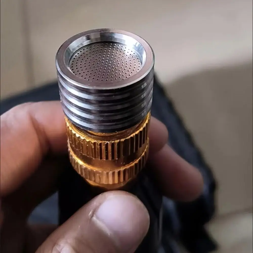 Stainless Steel Water nozzle 1/4 Quick Connect Metal Shower Head Quick Plug 0.3/0.4/0.5mm Pressure Washer Nozzle Garden Watering