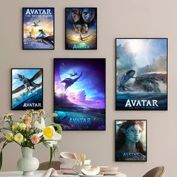 A-Avatar 2 Movie Good Quality Prints and Posters Vintage Room Home Bar Cafe Decor Aesthetic Art Wall Painting