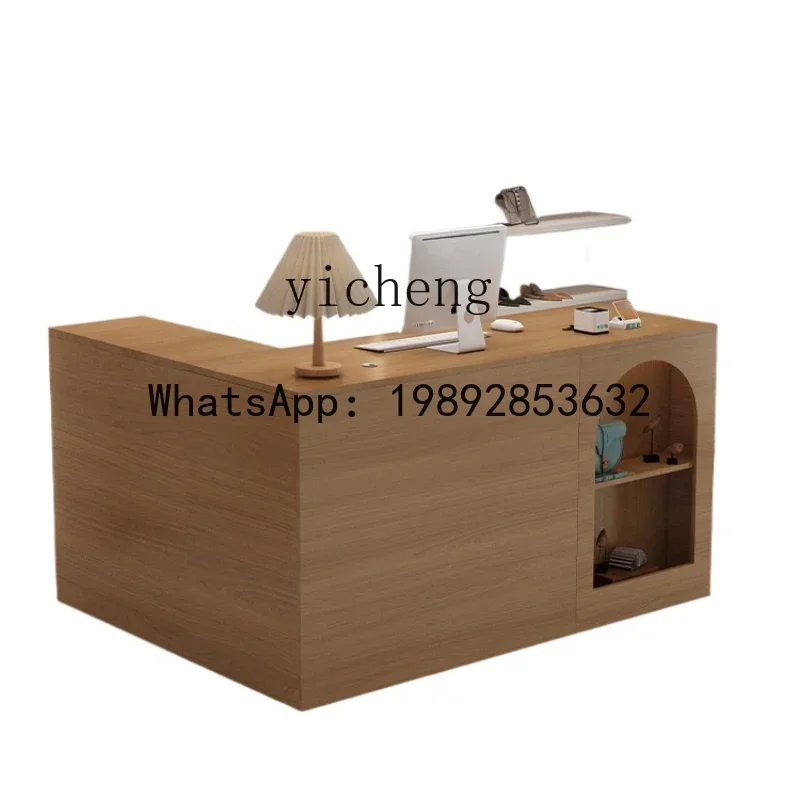 Corner Cashier Clothing Store Women's Clothing Store Front Desk Counter Hairdressing Beauty Salon Reception Desk