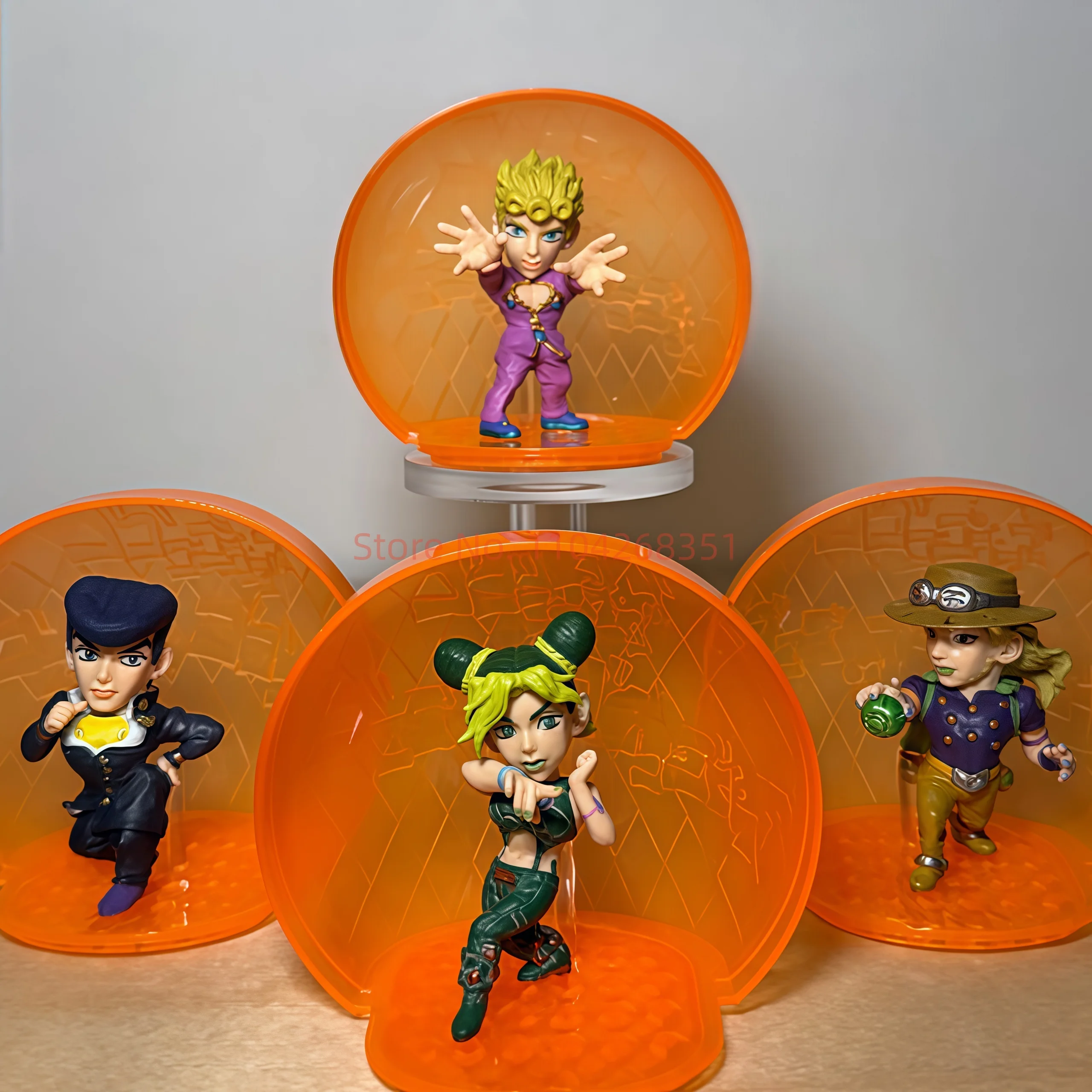 

Bandai Jojos Bizarre Adventure Chibi Jojo Ball Style Capsule Figure Series 2 Collectible Anime Figure Mdoel Toy Collection Gifts