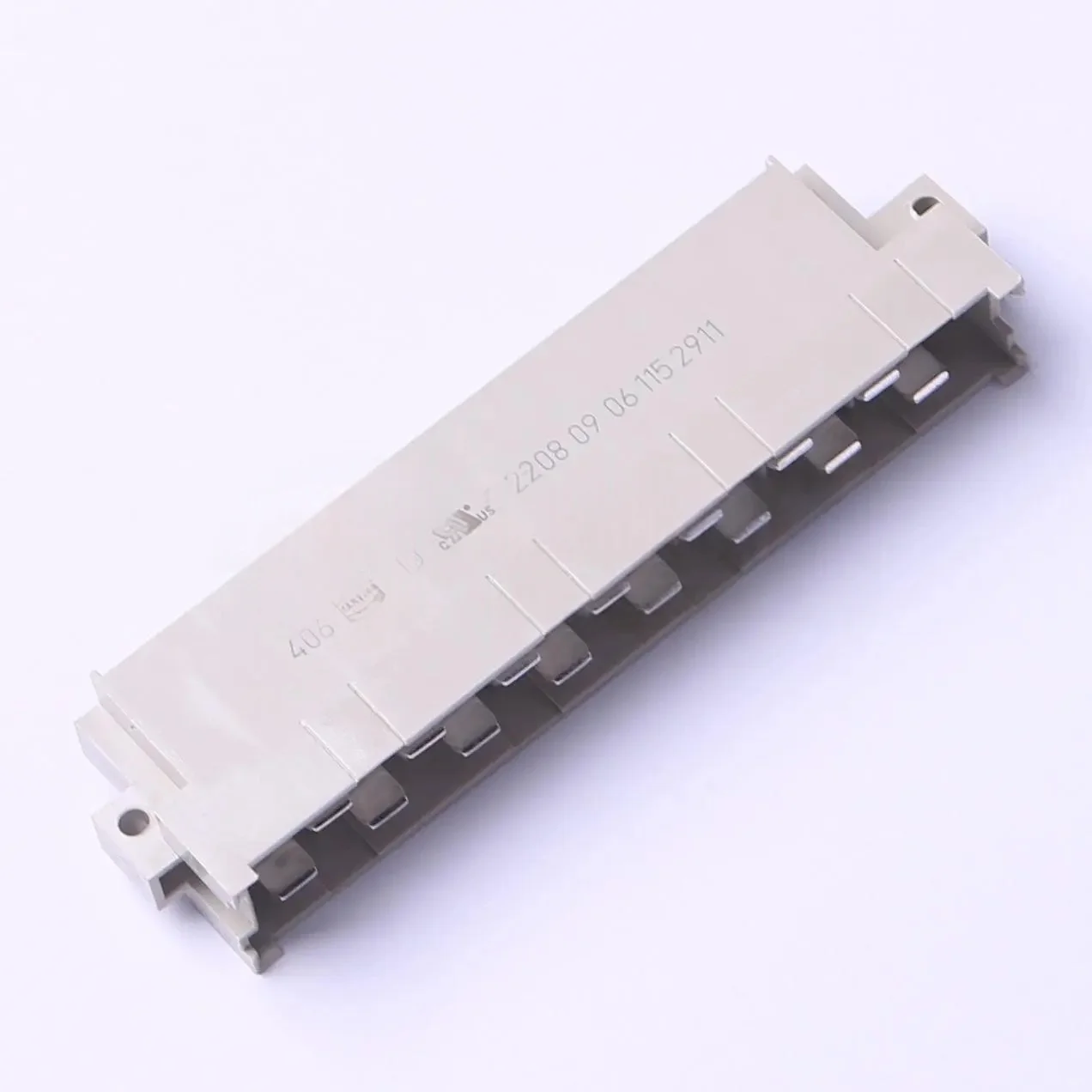 

Harting New Original Genuine Connector 09061152911 Din 41612 Connector 15P 15A Male R/A