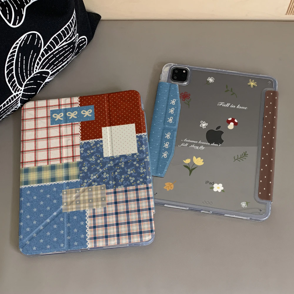 

Vintage Pattern New Tablet Case For iPad Pro 11 12.9 13 M2 M4 M3 M5 Shell 8.3 9.7 10.2 5/6/7/8/9/10/11th Air 1 2 3 4 5 6 7 Cover