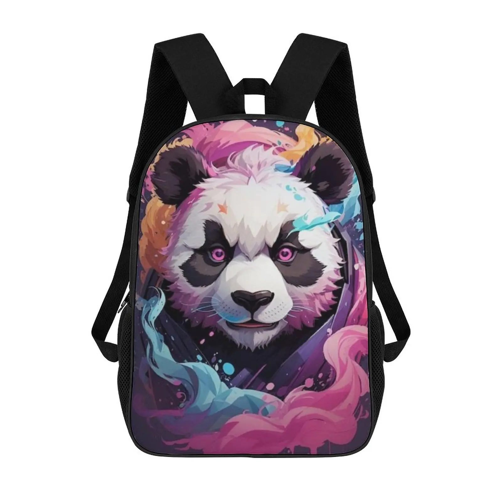 Mochila escolar para adolescentes con estampado 3d de Panda lindo, mochila fresca para niño y niña, gran capacidad, bolsa para computadora de 17 pulgadas, patrón exclusivo personalizado