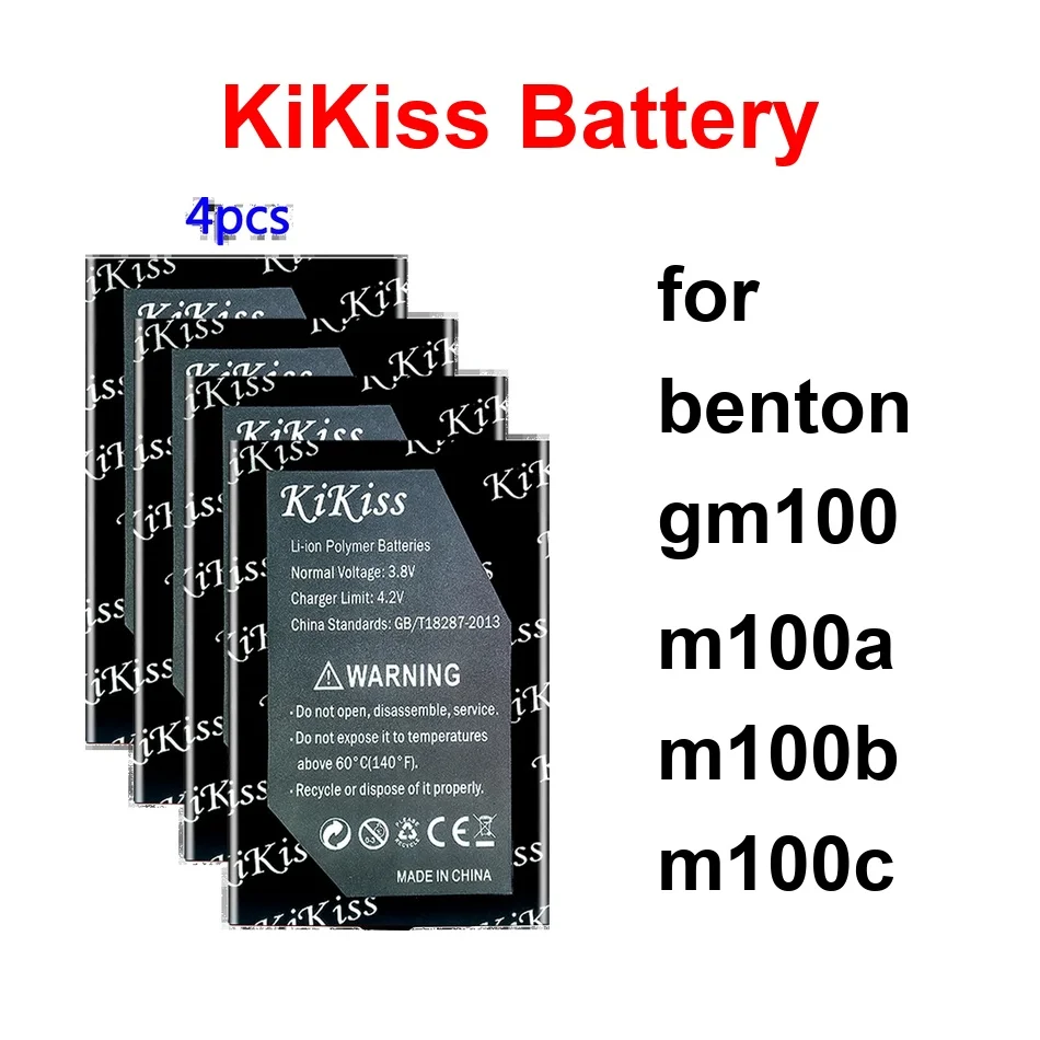 

Аккумулятор высокой емкости M20H, 10 шт., 23800-3900 мАч, для Benton GM100, M100a, M100b, M100c