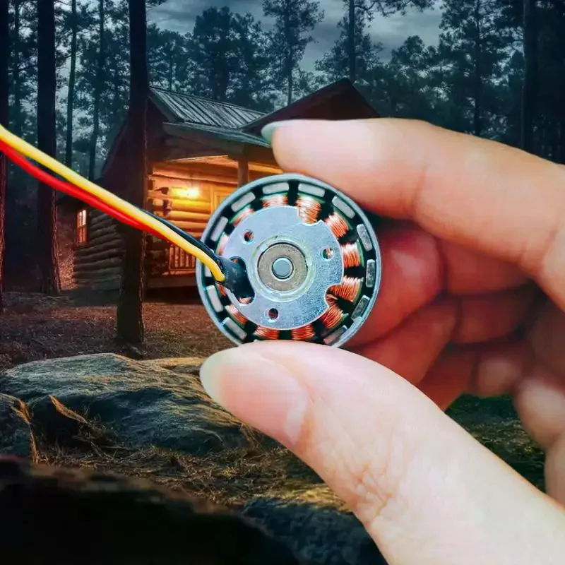 Moteur sans balais triphasé haute Performance 1200KV Mini 2204 2S-3S pour quadrirotor RC Drone FPV, accessoire de moteur d'avion unique