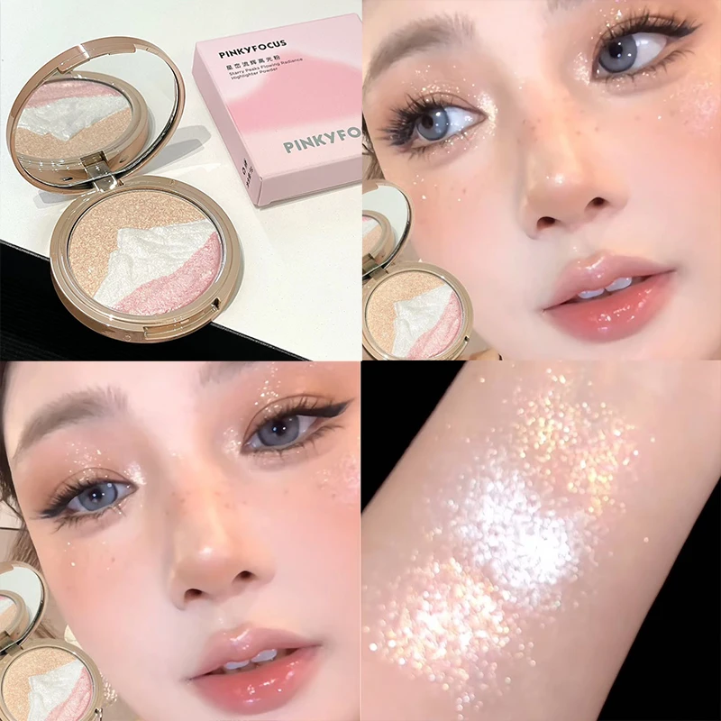 Star Shimmer Highlighter Fine Glitter Long Lasting No Fallout Easy Apply Face Contour Brightening Makeup - view 4