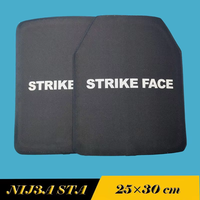 Anti Bullet Board 10x12In Lightweight Tactical NIJ Level IIIA UHMWPE Bullet-Proof Plate Level 3A Backpack Armor Panel Body Armor