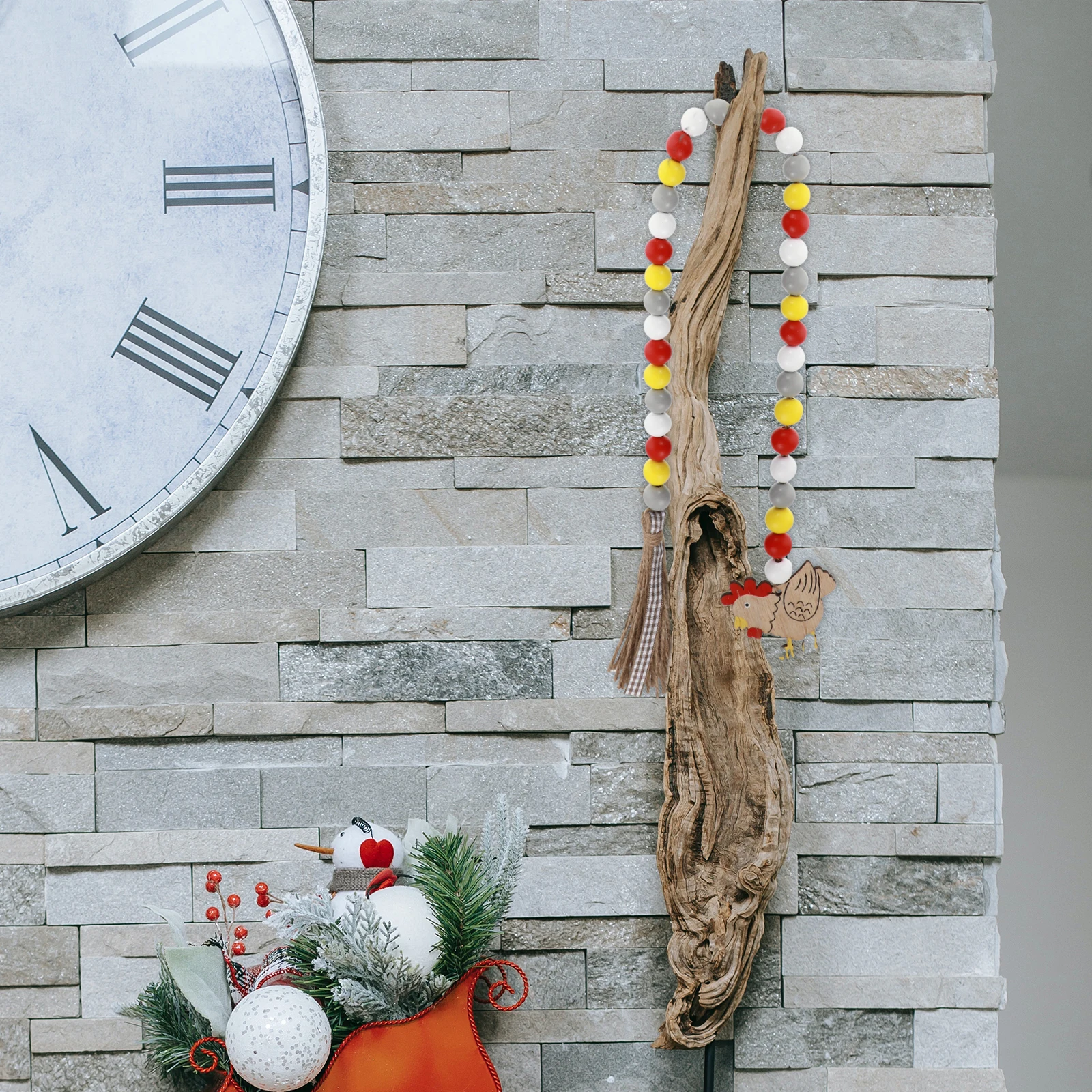 

Elegant Beaded Pendant for Easter Party Home Garden Decoration Colorful Tassels Festive Wall Hanging nament Strong