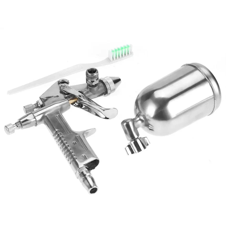 Imagem -02 - Mini Paint Air Pistola Pneumático Atomização Bocal Spray Atomizador Pintura de Couro Ferramenta de Reparo Aerógrafo k3 0.5 mm 125ml
