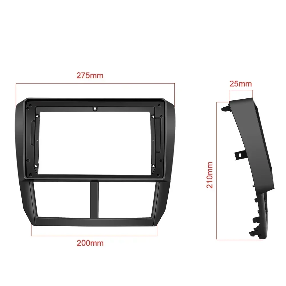 スバルフォレスター3 sh 2007-2013, Android 14,ナビゲーション,ステレオ,CarPlay,スクリーン,インプレッサ2007-2011用のワイヤレスカーラジオ