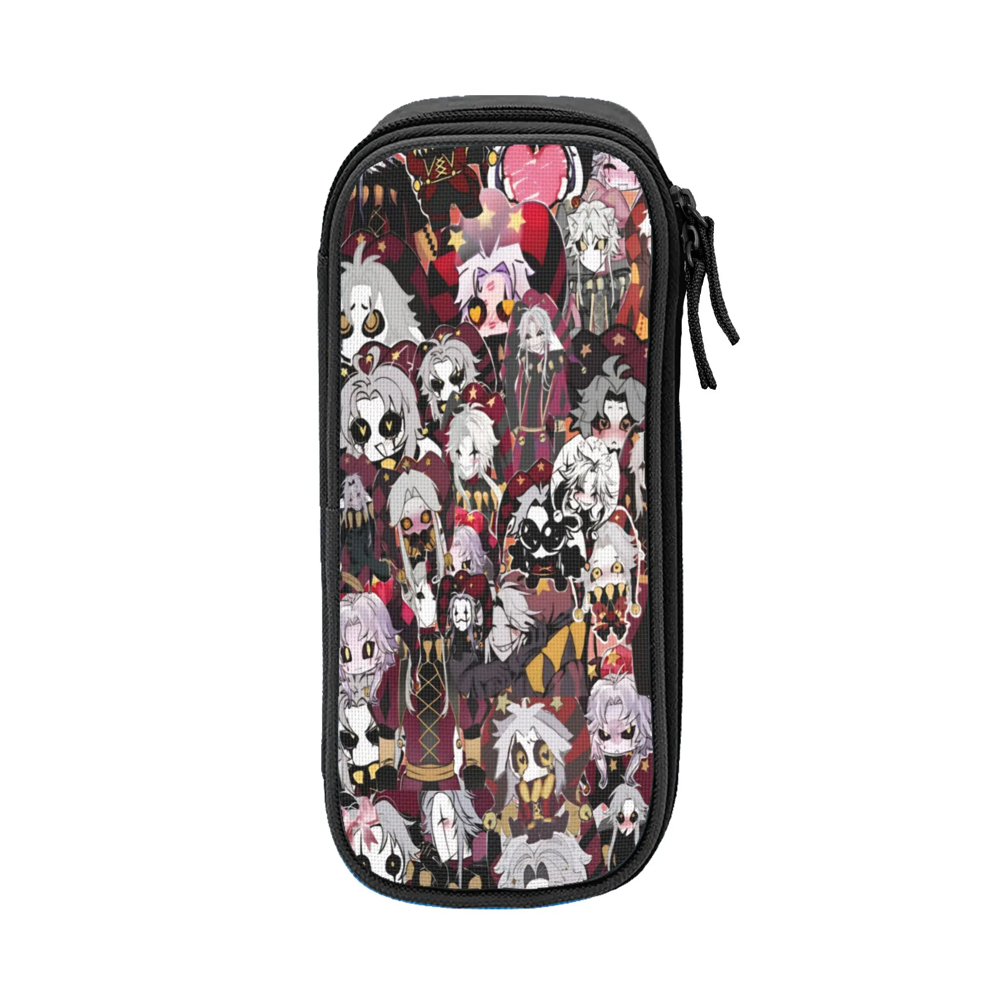 Pierrots The Freak Circus Pencil Case Double Layer Large Capacity  School Accessories  Pencil Case Stationery Gift