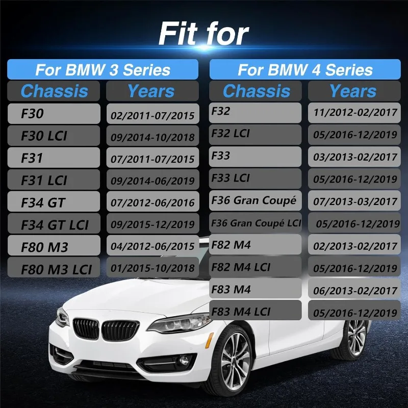 Stainless Steel Parking Brake Cable Clip Retainer For BMW 1 2 3 4 Series F20 F21 F22 F23 F30 F31 F32 F33 F36 34406854898 6854898