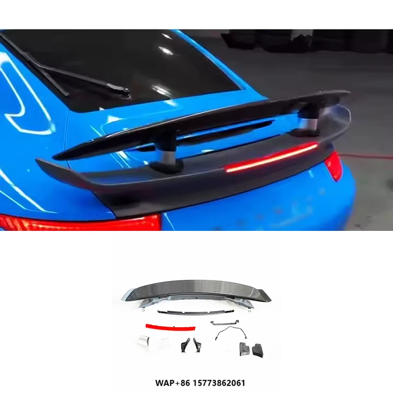 

Electric Tail Decorative Panel Spoiler New Upgrade Fixed Tail Decorative Panel for 2013-2015 Por 911 991.1