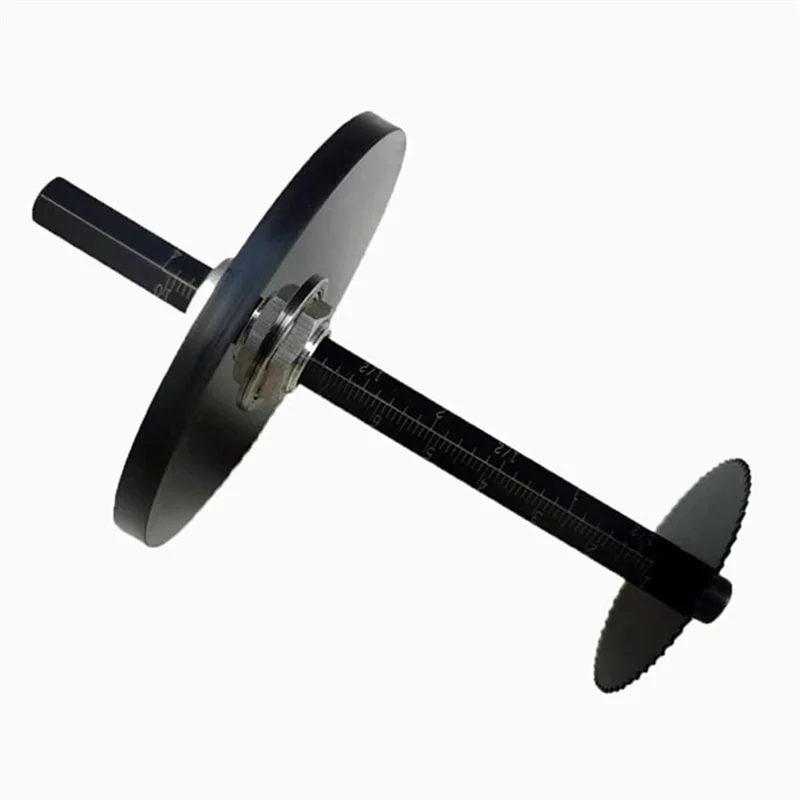 

Inside Pipe Cutter,6 Pcs Saw Tooth Blades With 4 Inch Scale 1/4Inch Hex Shank, Adjustable Depth Gauge, Cutter Tool Set