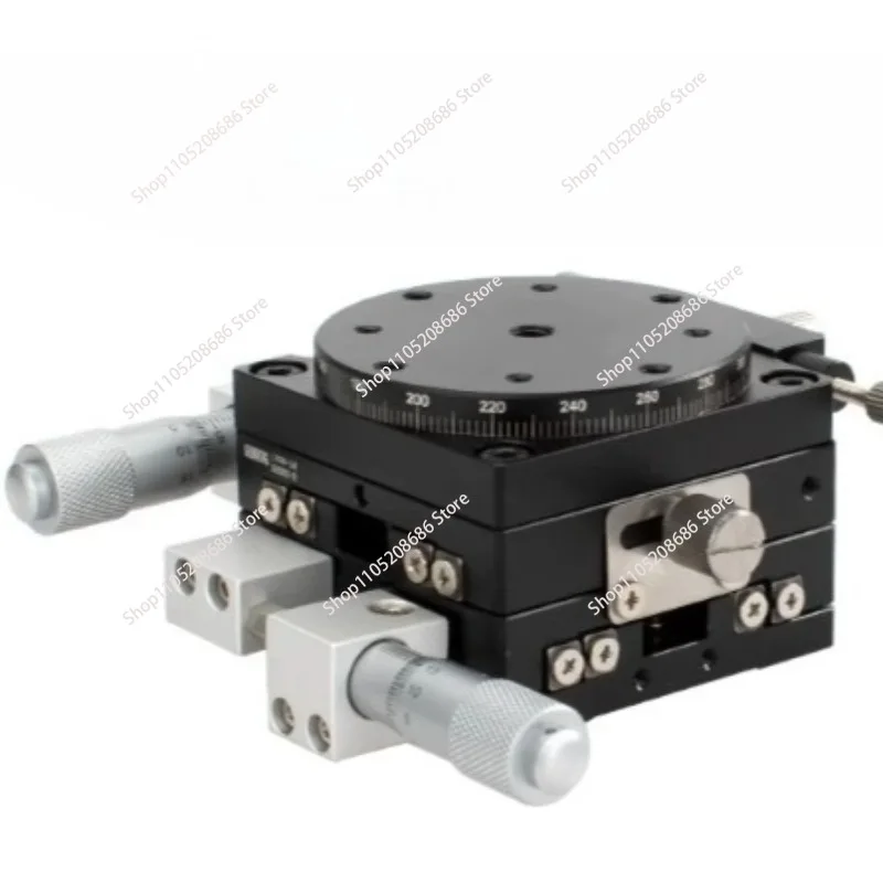 Suitable for  Axis Micrometer Manual Trimming Platform Translation Table and Rotary  ,60mm   for LS60-LM