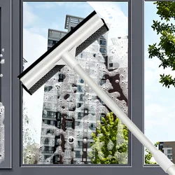 Fenster Reiniger Mopp für Badezimmer Spiegel Langen Griff Teleskop Fenster Multifunktions Rakel Wischer Hause Glas Reinigung Werkzeuge