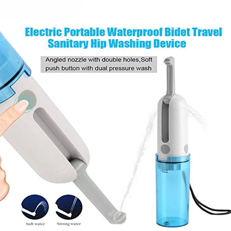 Electric Type Portable Bidet Spray Handheld Travel Bidet for Pregnant Women Baby Cleansing Water Washer Bottle Baby Showers