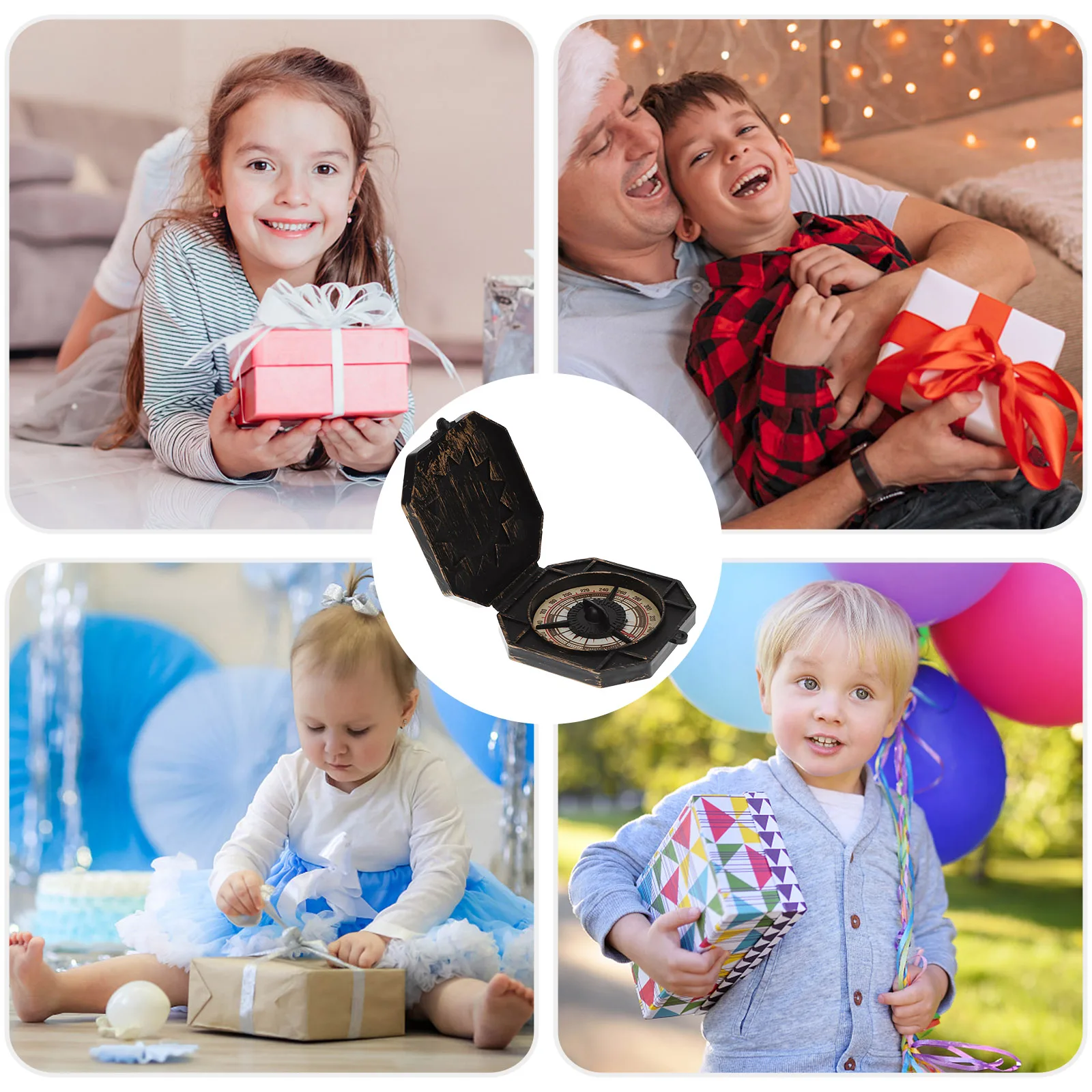 

6 Pcs Compass Pirate Toys Plastic Small Party Favors Compasses Kids Bulk