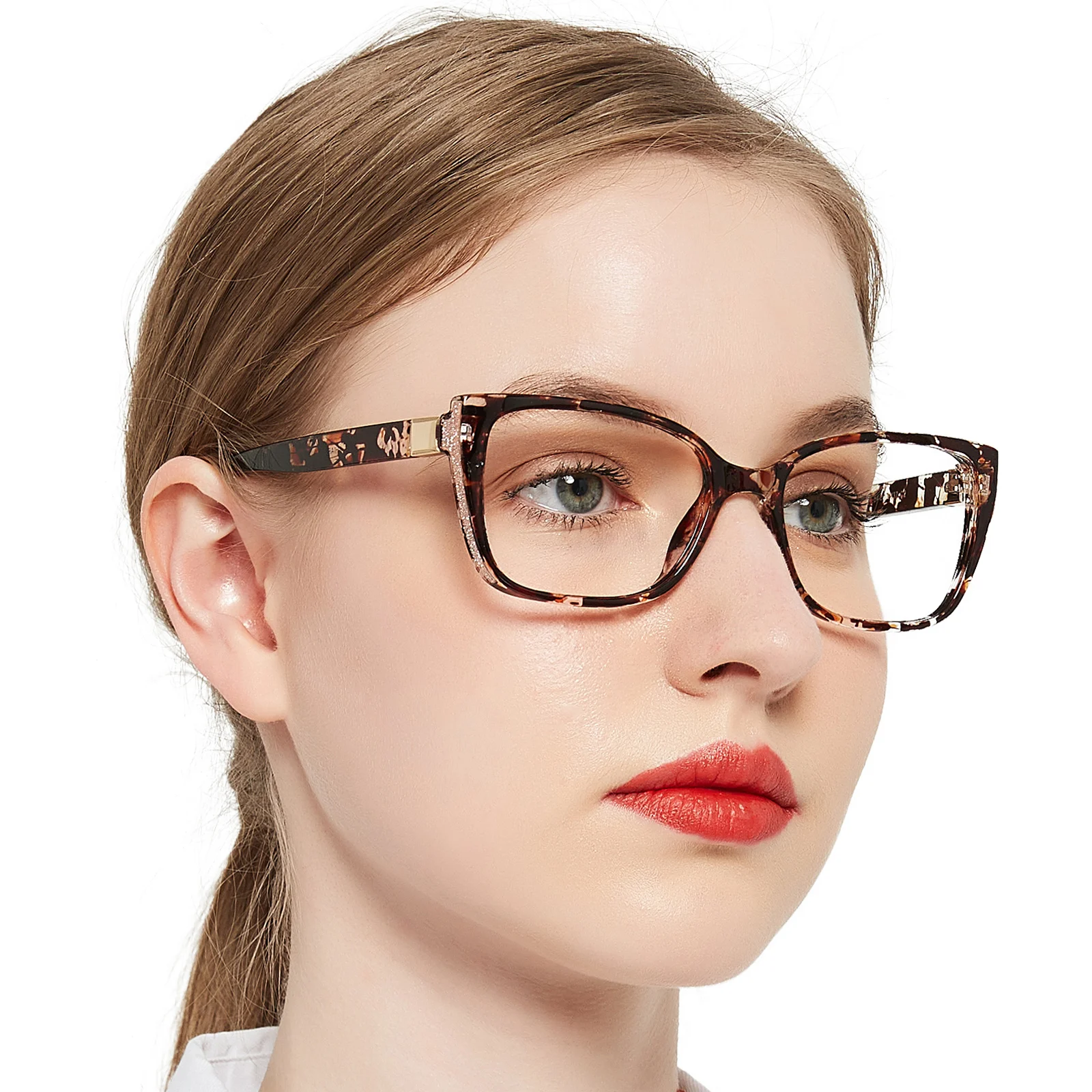 

Cat Eye Reading Glasses For Women Big Magnifying Readers Stylish Comfortable Optical Presbyopia Eyewear Prescription Eyeglasses