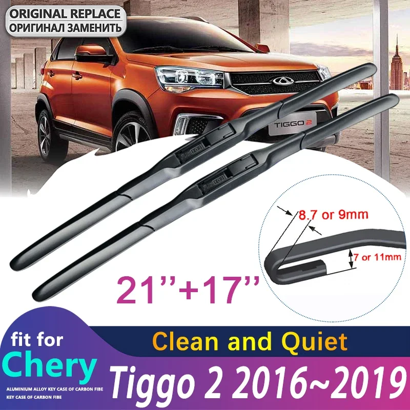 

for Chery Tiggo 2 2016~2019 2017 2018 Tiggo 3x MVM X22 DR3 Front Windscreen Windshield Wipers Car Wiper Blade Car Accessories