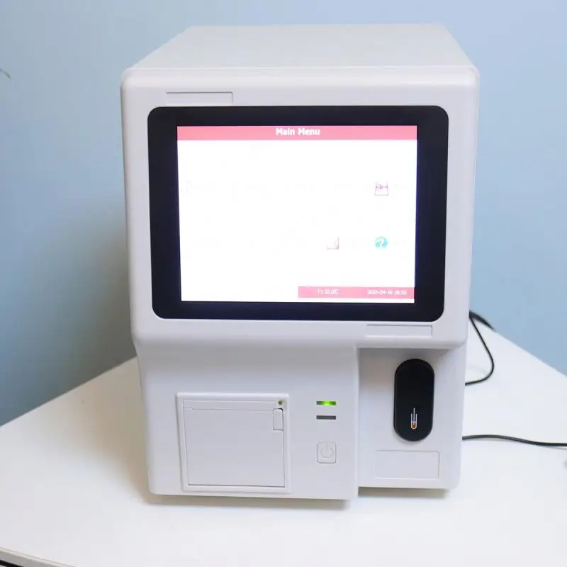 3-part Hematology Analyzer CBC Machine Blood Cell Counter Open Reagent System for Hospital Clinic